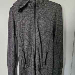 Lululemon Define Jacket Heathered Charcoal Size 8